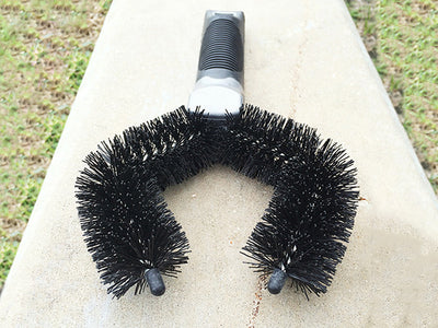 White Lightning Tire Brush