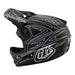 Troy Lee Designs D3 Fiberlite BMX Race Helmet-Spiderstripe Black - 3