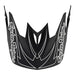Troy Lee Designs D3 Fiberlite BMX Race Helmet-Spiderstripe Black - 9