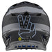 Troy Lee Designs SE4 Poly Freedom MIPS BMX Race Helmet-Black/Gray - 3