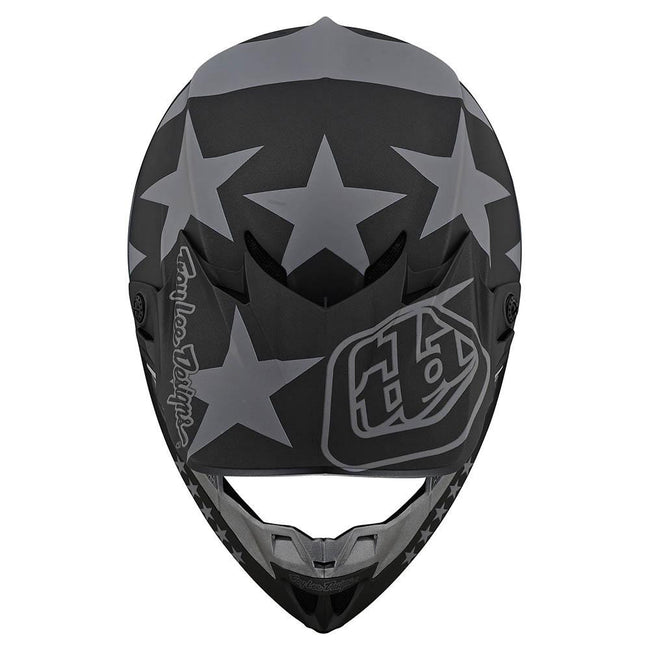 Troy Lee Designs SE4 Poly Freedom MIPS BMX Race Helmet-Black/Gray - 5