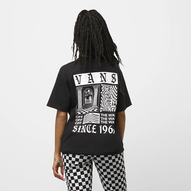 Vans X Kevin Peraza Off The Wall  T-Shirt-Black - 7
