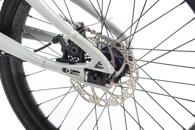 DK Zenith Disc BMX Race Frame-Destroyer Gray - 18