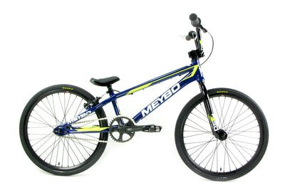 Meybo Clipper Expert BMX Bike-Blue/White/Yellow