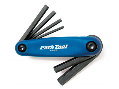 Park Tool AWS-11 Fold-Up Hex Wrench Set
