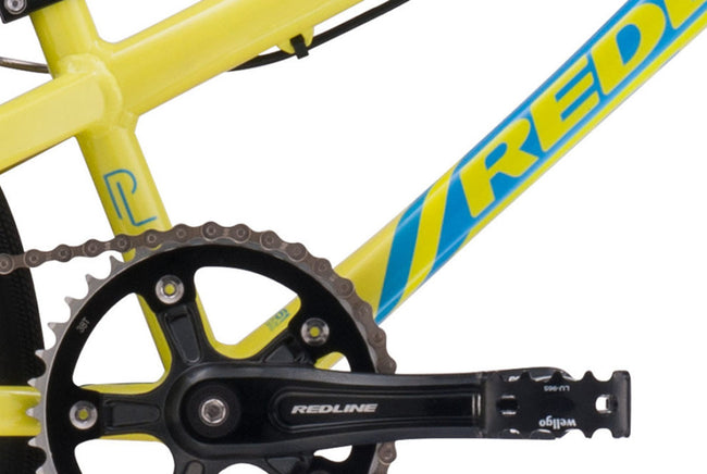 Redline Proline Mini Bike-Gloss Blue/Yellow - 3