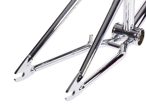S&amp;M Credence C.C.R. BMX Frame-Chrome - 2