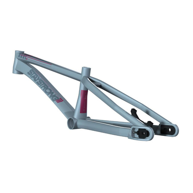 Stay Strong For Life V4 Alloy BMX Race Frame-Grey V-brake version - 2