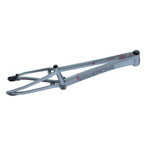 Stay Strong For Life V4 Alloy BMX Race Frame-Grey V-brake version - 3
