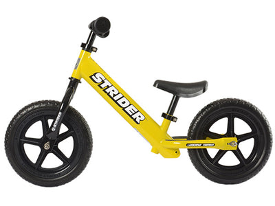 Strider Sport 12" Balance Push Bike-Yellow