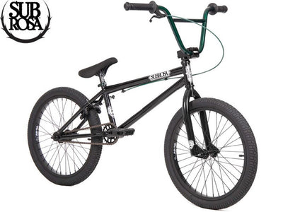 Subrosa Altus BMX Bike-Matte Black/Trans Green