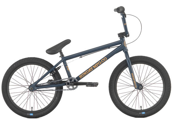 Sunday AM BMX Bike-20.5TT-Semi-Matte Midnight Blue - 1