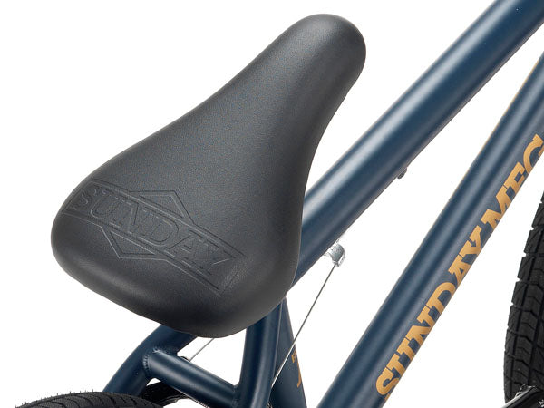 Sunday AM BMX Bike-20.5TT-Semi-Matte Midnight Blue - 2