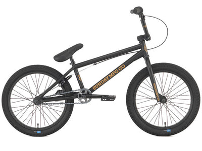 Sunday AM BMX Bike-20"TT-Semi-Matte Black