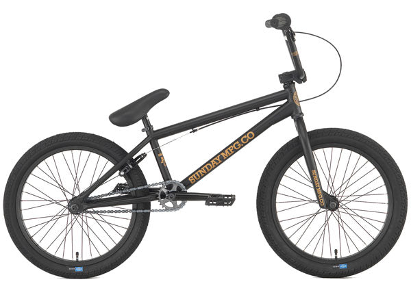 Sunday AM BMX Bike-20&quot;TT-Semi-Matte Black - 1