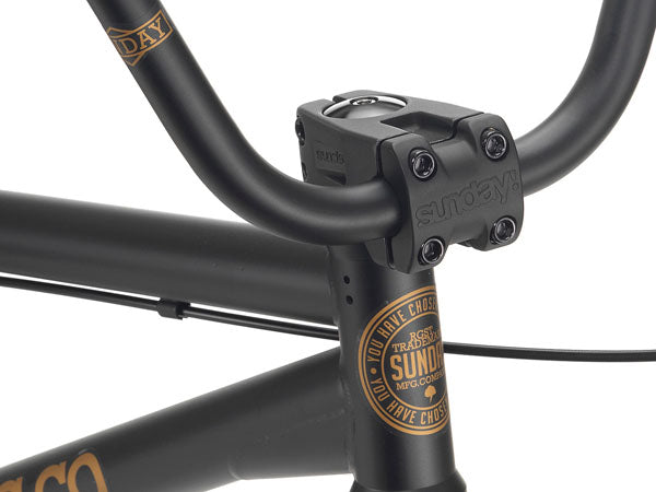 Sunday AM BMX Bike-20&quot;TT-Semi-Matte Black - 3
