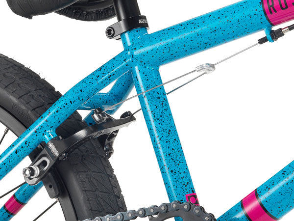Sunday AM Plus Aaron Ross BMX Bike-Gloss Ocean Blue/Black - 3