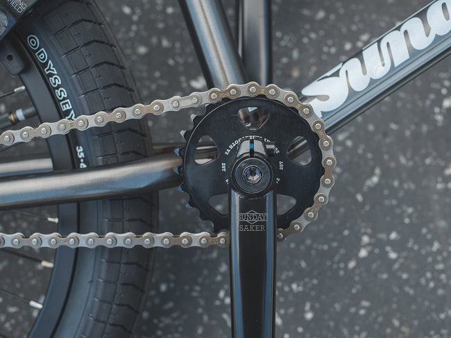 Sunday EX 21&quot;TT Bike-Semi-Matte Trans Black - 3