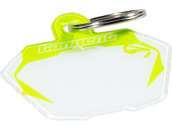 Tangent Number Plate Key Chain - 2