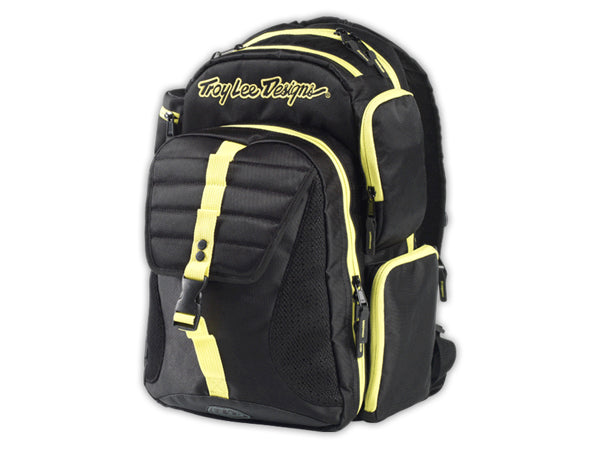 Troy Lee Ignition Backpack-Yellow/Black - 1