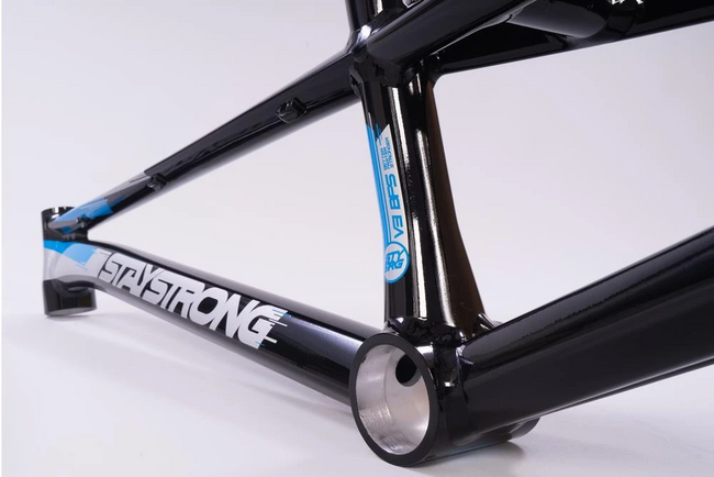 Stay Strong For Life V3 Alloy BMX Race Frame-Black - 10