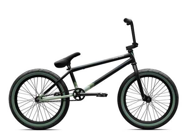 Verde Radia BMX Bike-Matte Black/Military Green - 1