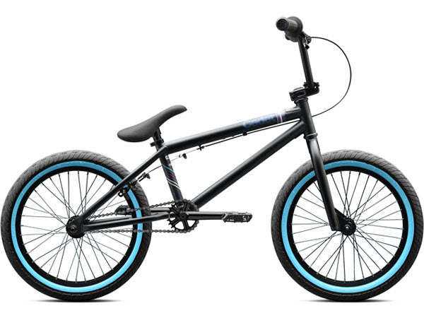 Verde Cadet BMX Bike-18&quot;-Matte Black/Aqua - 1