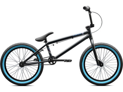 Verde Cadet BMX Bike-Matte Black/Aqua